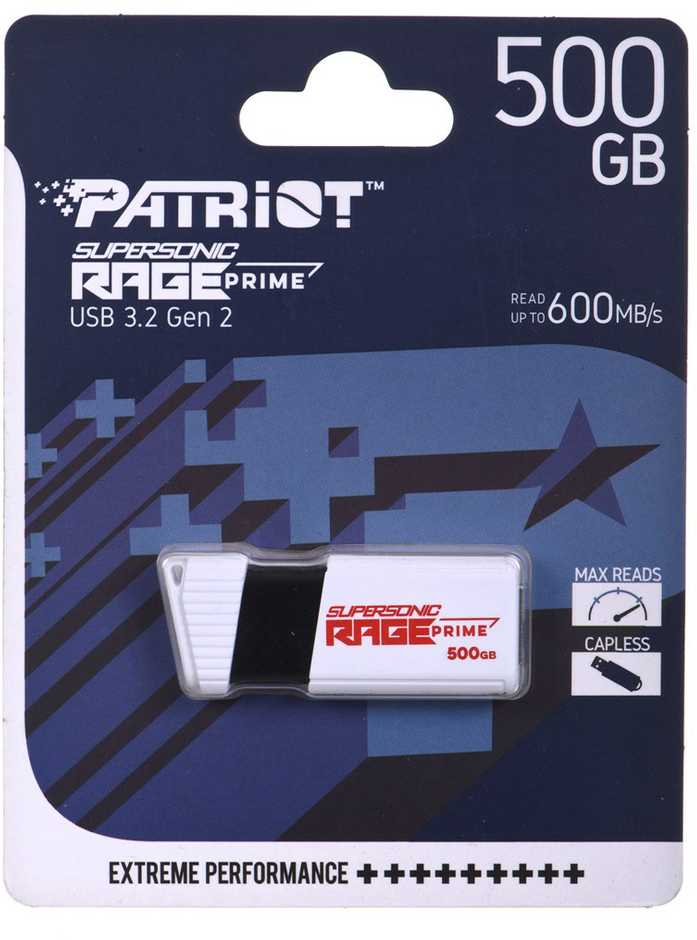Patriot PenDrive Rage Prime 500GB USB 3.2 600MB/s