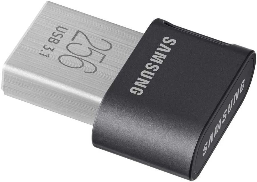 USB laikmena Samsung FIT Plus, 256 GB, Juodos spalvos