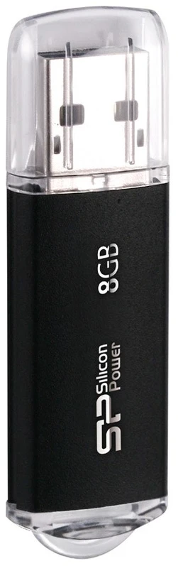 Silicon Power | Ultima-II | 8 GB | USB Type-A | Juodas