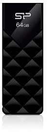 USB Atmintinė - Silicon Power Ultima U03 64 GB Juoda
