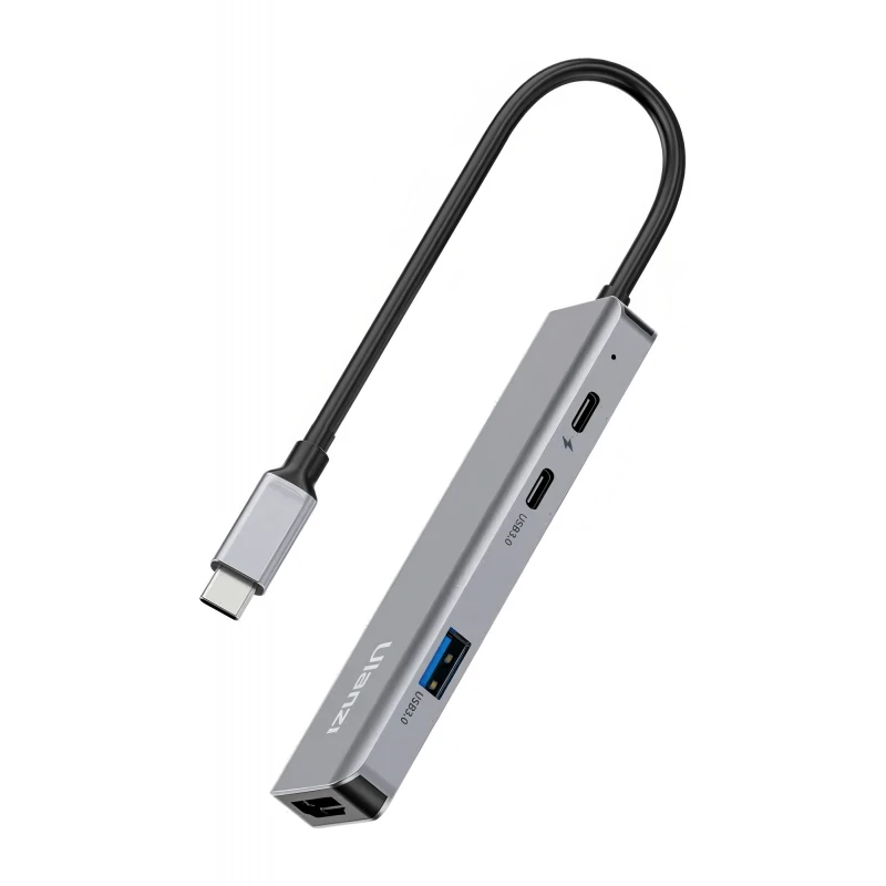 USB-C šakotuvas – „Ulanzi C060 4-in-1 HDMI USB-A USB-C 100W PD 1080p 60Hz“