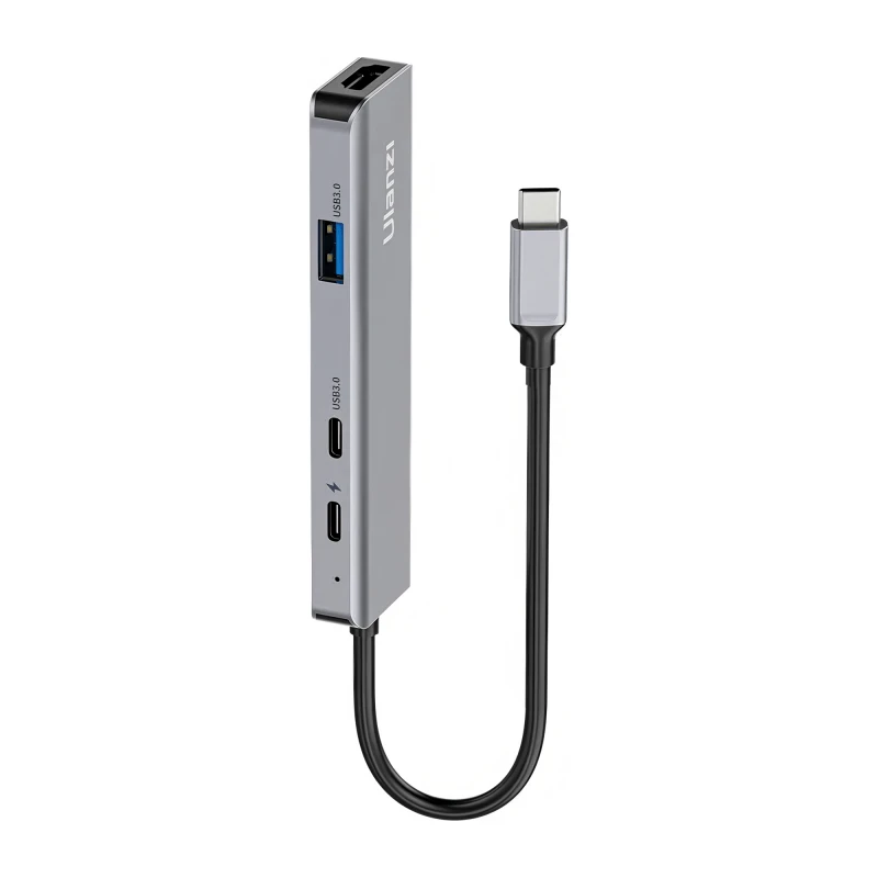 USB-C šakotuvas – „Ulanzi C060 4-in-1 HDMI USB-A USB-C 100W PD 1080p 60Hz“