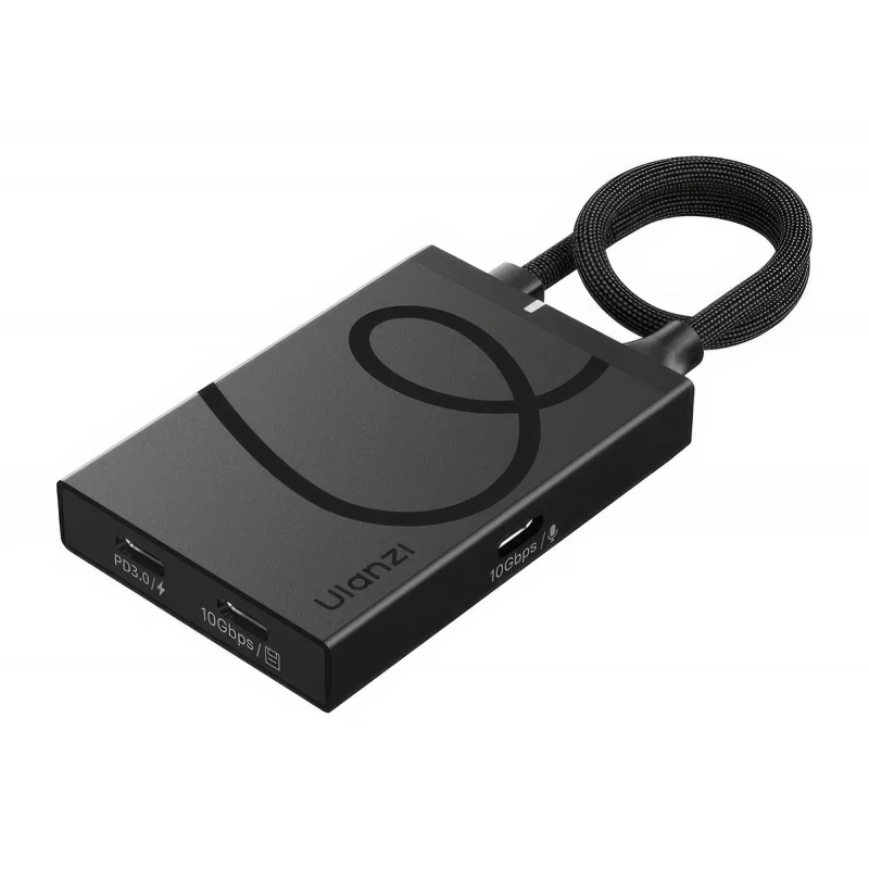 USB šakotuvas – Ulanzi H1 4 viename USB C medijos šakotuvas 10 Gbps, 4K HDMI
