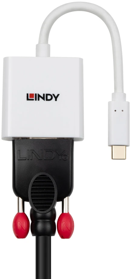 USB-C Į VGA Adapteris - Lindy 1920 × 1 200 60 Hz