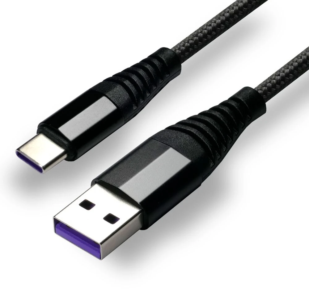 everActive 1 m USB-A – USB-C 5A pintas kabelis CBB-1CHB