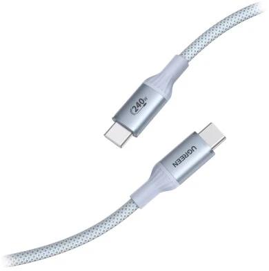 USB-C Įkrovimo Laidas - UGREEN L534 240W 2m Nailono Austo