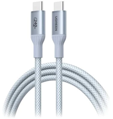 USB-C Įkrovimo Laidas - UGREEN L534 240W 2m Nailono Austo