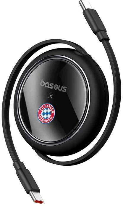 Baseus USB-C į USB-C 100W įkrovimo laidas (Juodas) Bayern Edition