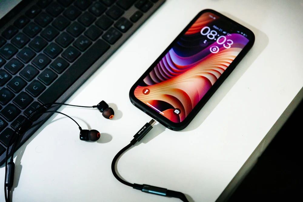 USB Garso Adapteris - D-Fruit DF126 USB-C Į 3,5 Mm Adapteris 130 Mm