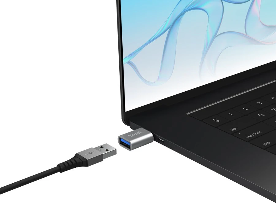 „Trust 26221“ USB grafikos adapteris, Sidabrinis