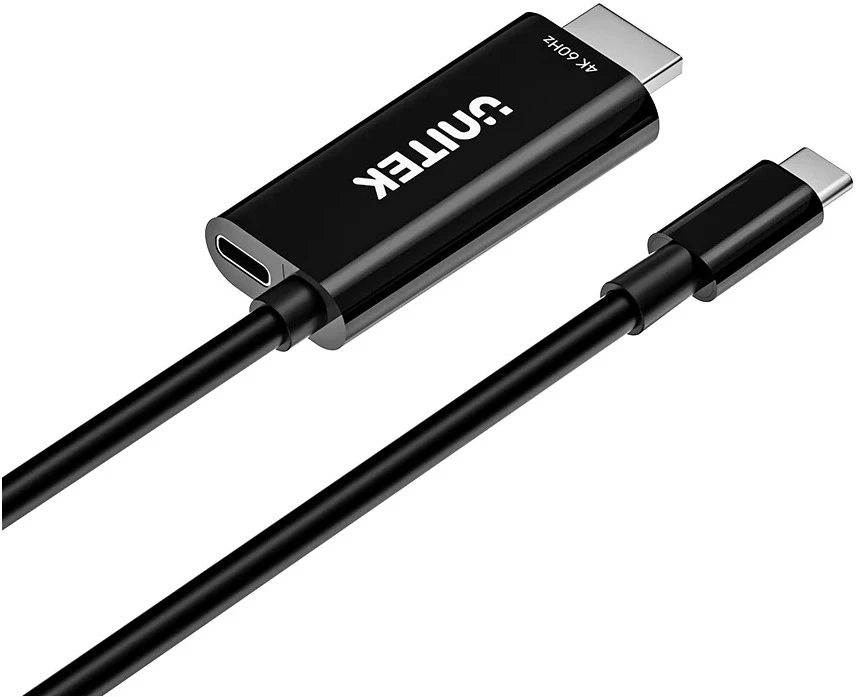 UNITEK V1439ABK01 USB graphics adapter 3840 x 2160 pikselių Juodas