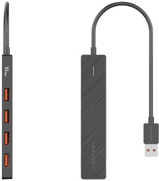 Vention 5-in-1 USB šakotuvas su 10Gbps greičiu
