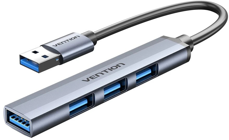Mini Hub USB 3.0 į USB 3.0/3x2.0 Vention CKOHB 0.15m