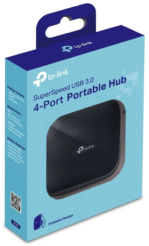 TP-LINK Nešiojamasis Adapteris USB3 4PORT/UH400