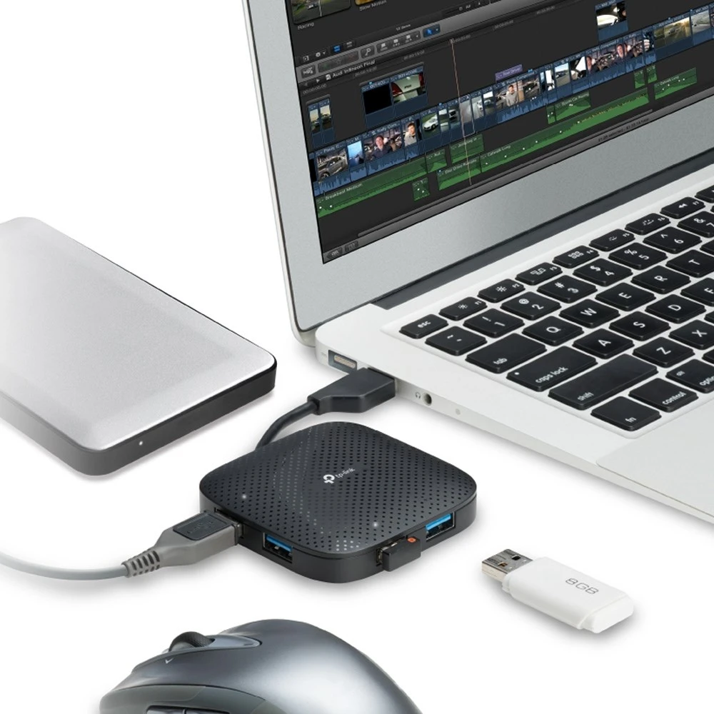 TP-LINK Nešiojamasis Adapteris USB3 4PORT/UH400