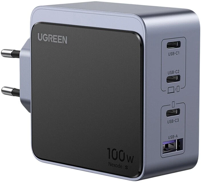 Greitas įkroviklis Ugreen Nexode Air 100W, 3x USB-C, USB