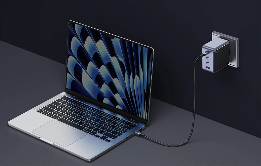 Greitas įkroviklis Ugreen Nexode Air 100W, 3x USB-C, USB