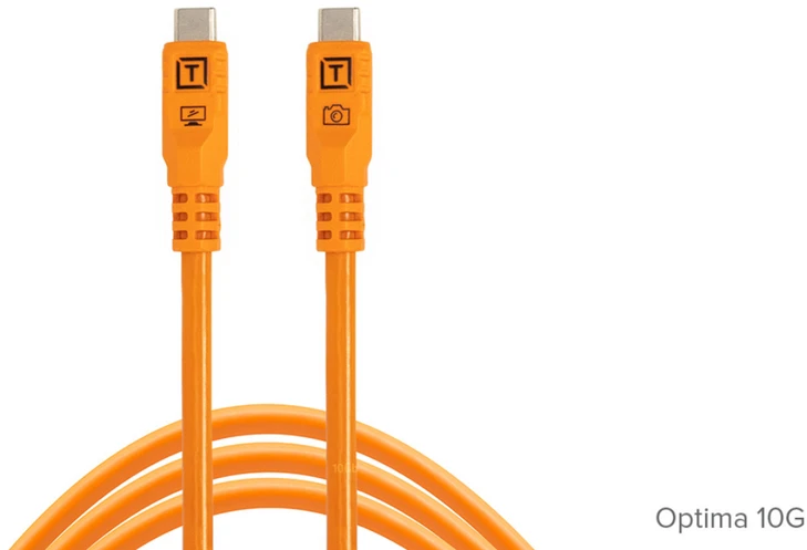 USB kabelis - Tether Tools Pro Optima 10G USB-C 3m