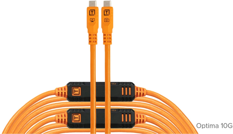 USB kabelis - Tether Tools Pro Optima 10G USB-C 9.4m