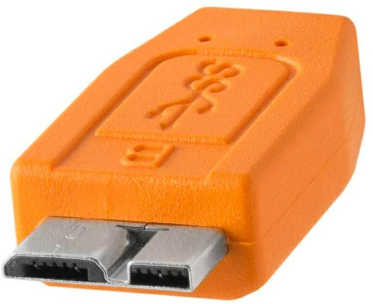 Tether Tools TetherPro USB 3.0 A/Micro B 4,6m oranžinis
