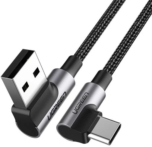 UGREEN US176 kampinis USB - USB-C laidas 3A 1m