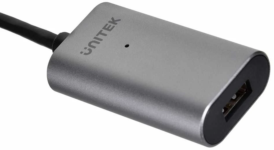 UNITEK Y-271 Unitek Cable USB 2.0 Active Extension, 5m, Alu., Y-271