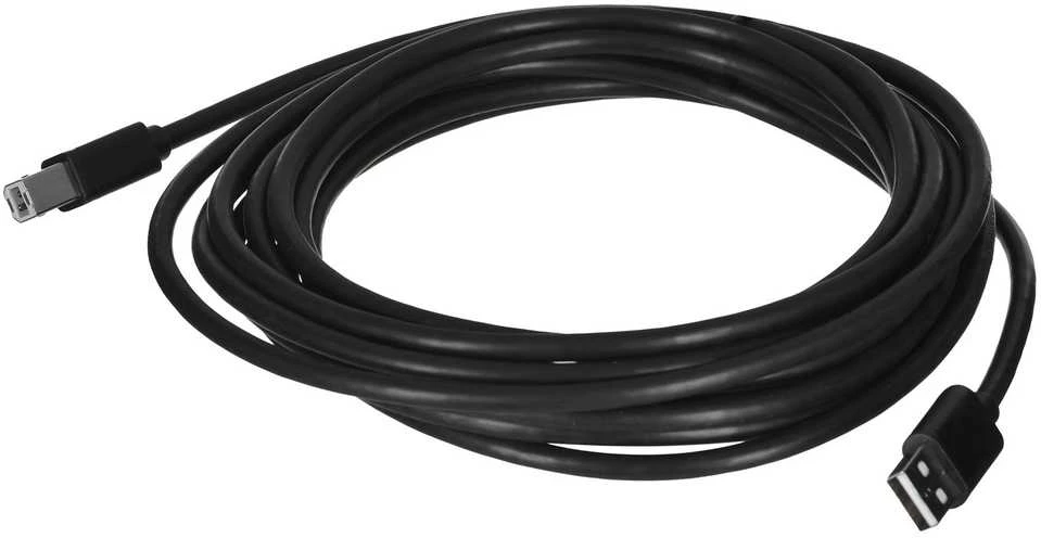 UNITEK Y-C421GBK Unitek USB 2.0 kabelis AM-BM, 5m Y-C421GBK
