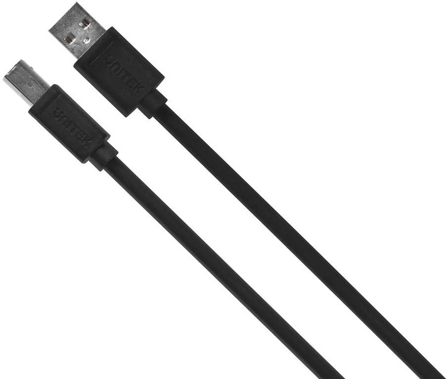 UNITEK Y-C421GBK Unitek USB 2.0 kabelis AM-BM, 5m Y-C421GBK