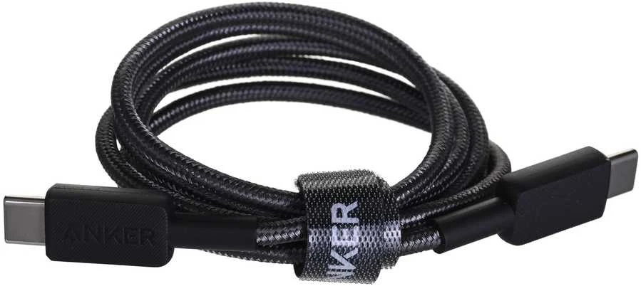 USB Laidas - Anker 322 USB C 0,9 m 60 W Juodas