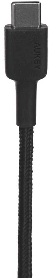 USB Kabelis - AUKEY CB-CD30 0.9m USB A į USB C Greito Įkrovimo Juodas