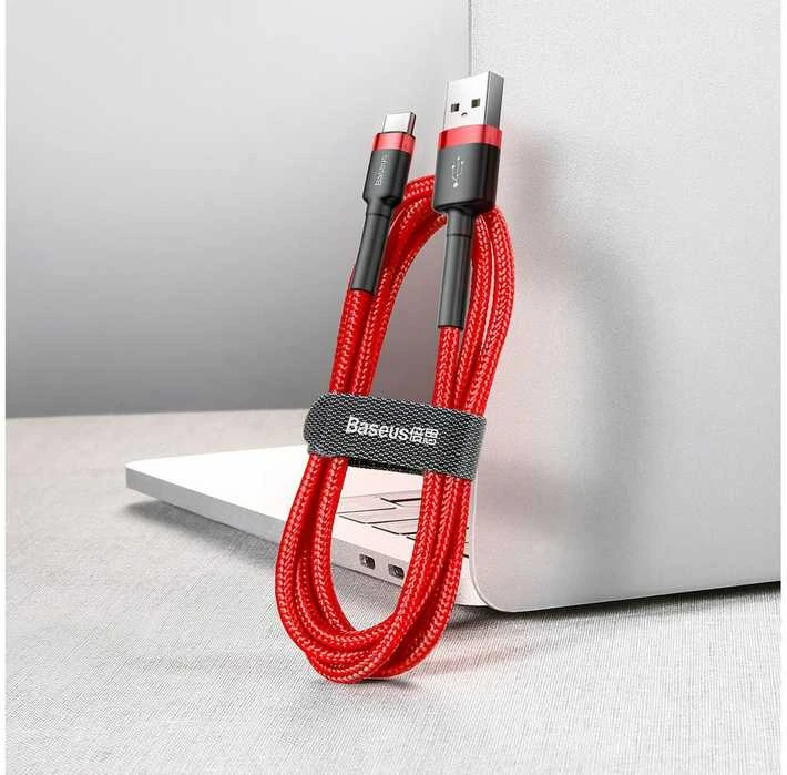 Kabelis Baseus Cafule USB į USB-C 3A 0,5 m
