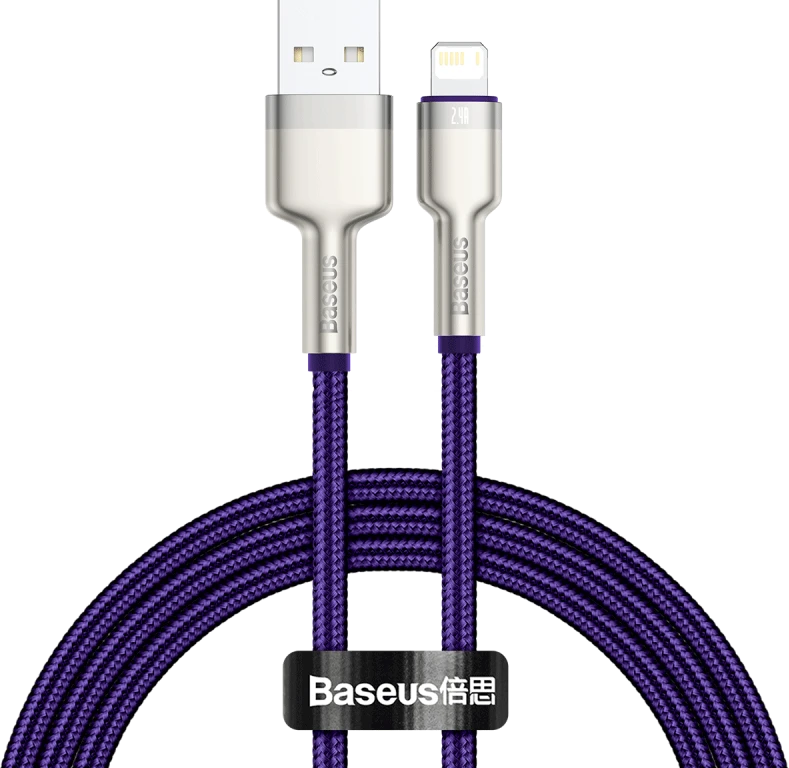 Baseus Cafule USB - Žaibo laidas 2.4A 1m