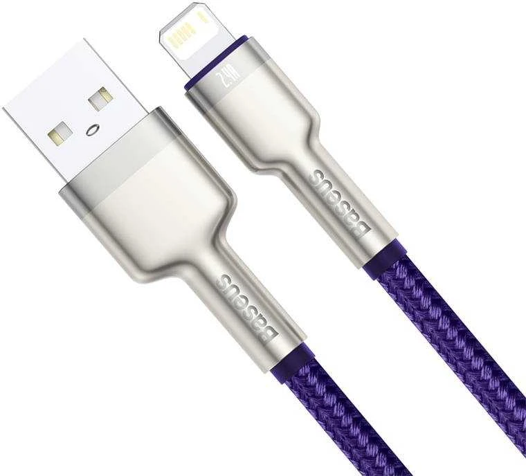 Baseus Cafule USB - Žaibo laidas 2.4A 1m