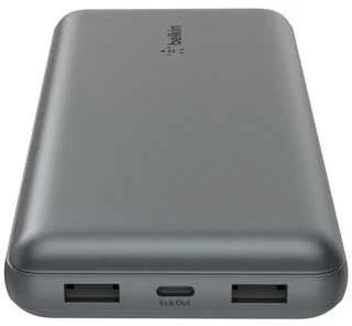 Nešiojamas Įkroviklis - Belkin BoostCharge 20000 mAh 15W 3 Prievadai Pilkas