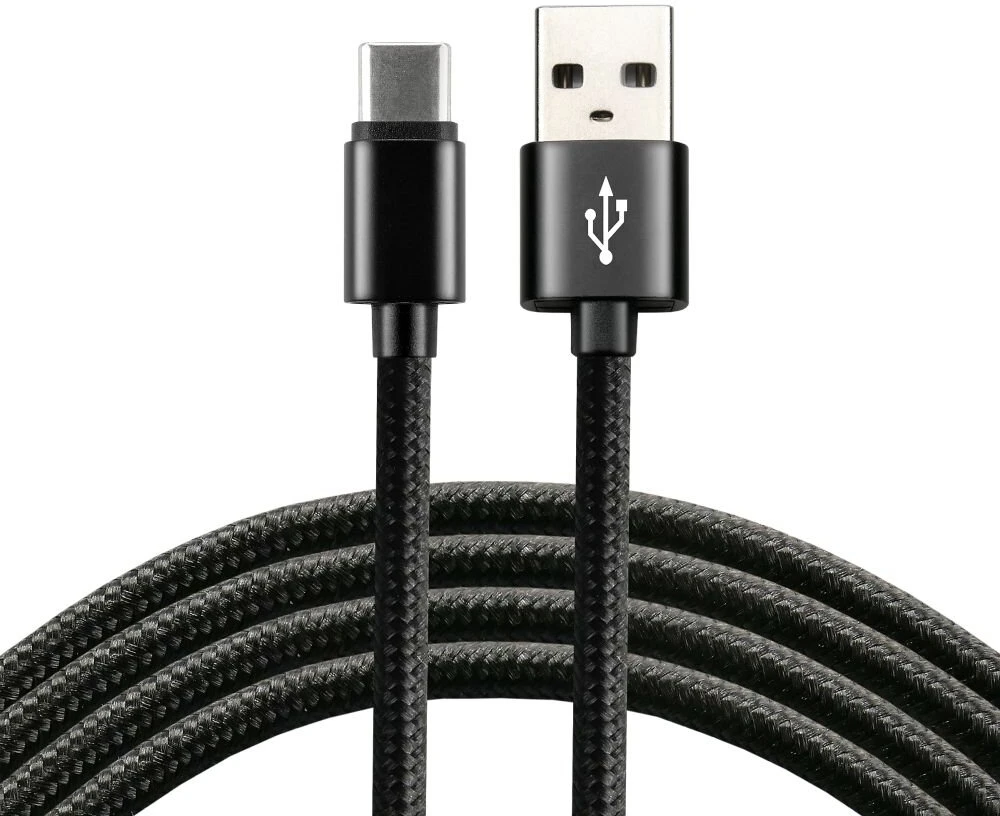 everActive 2m pintas kabelis USB - USB-C 3A
