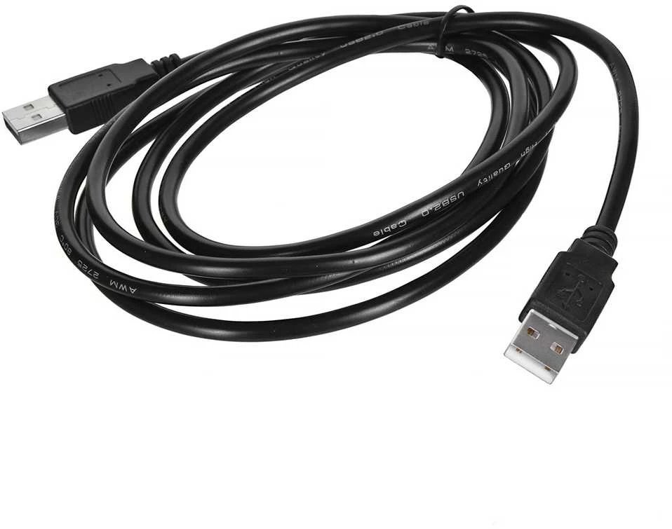 LANBERG cable USB-A M/M 2.0 1.8m juodas
