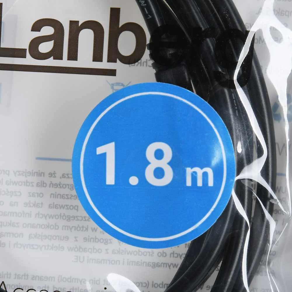LANBERG cable USB-A M/M 2.0 1.8m juodas