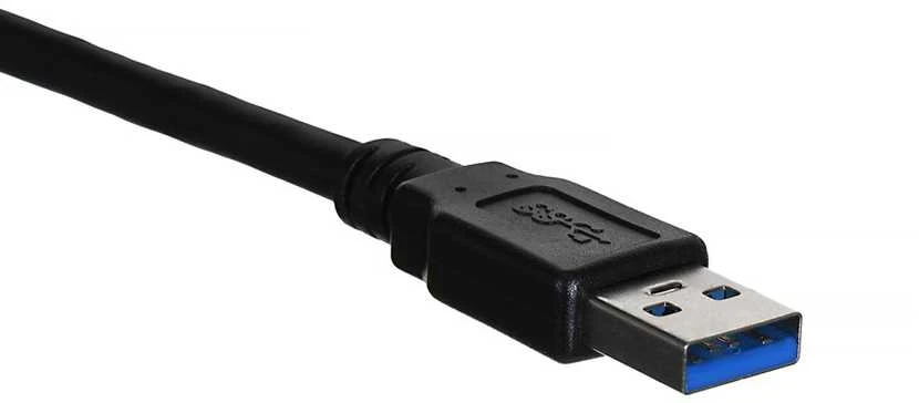 LANBERG cable USB-A M/M 3.0 1.0m juodas