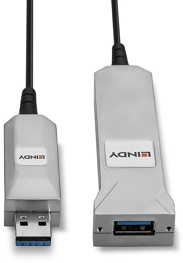 USB Laidas - Lindy 50 m Hibridinis USB 3.0 Prailginimo Laidas 5 Gbps