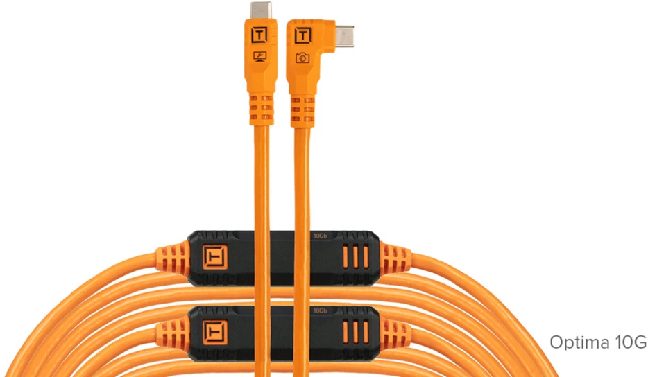USB kabelis - Tether Tools Pro Optima 10G USB-C 9.4m
