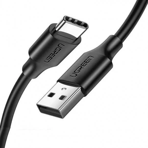 UGREEN nikelio USB-C kabelis 1.5m - Juodas
