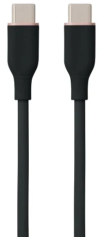 USB Type-C Laidas - HiSmart 2m 100W 480Mbps Juodas