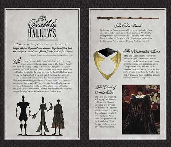 Užrašinė Kietu Viršeliu - Harry Potter: The Deathly Hallows Insight Editions