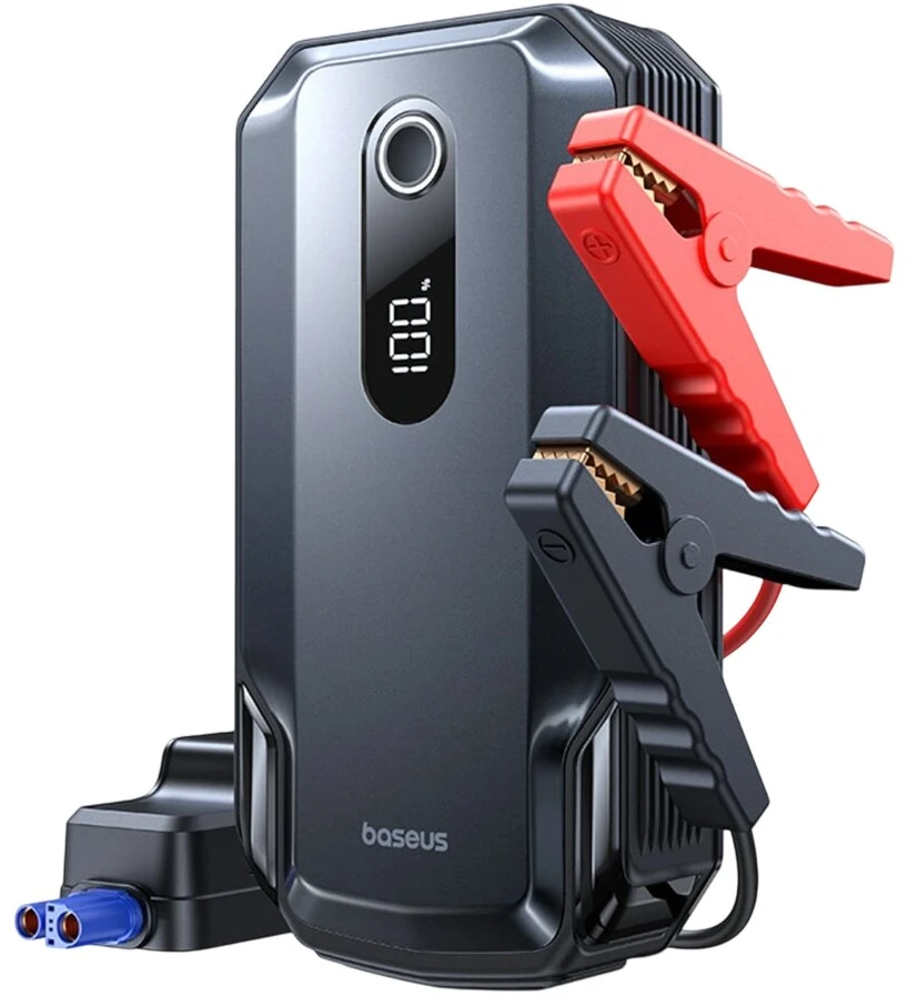 Užvedimo Įrenginys - Baseus C0120500 20 000 mAh 12 V 10 L Benzininiams Varikliams, 6 L Dyzeliniams Varikliams Su Laidais