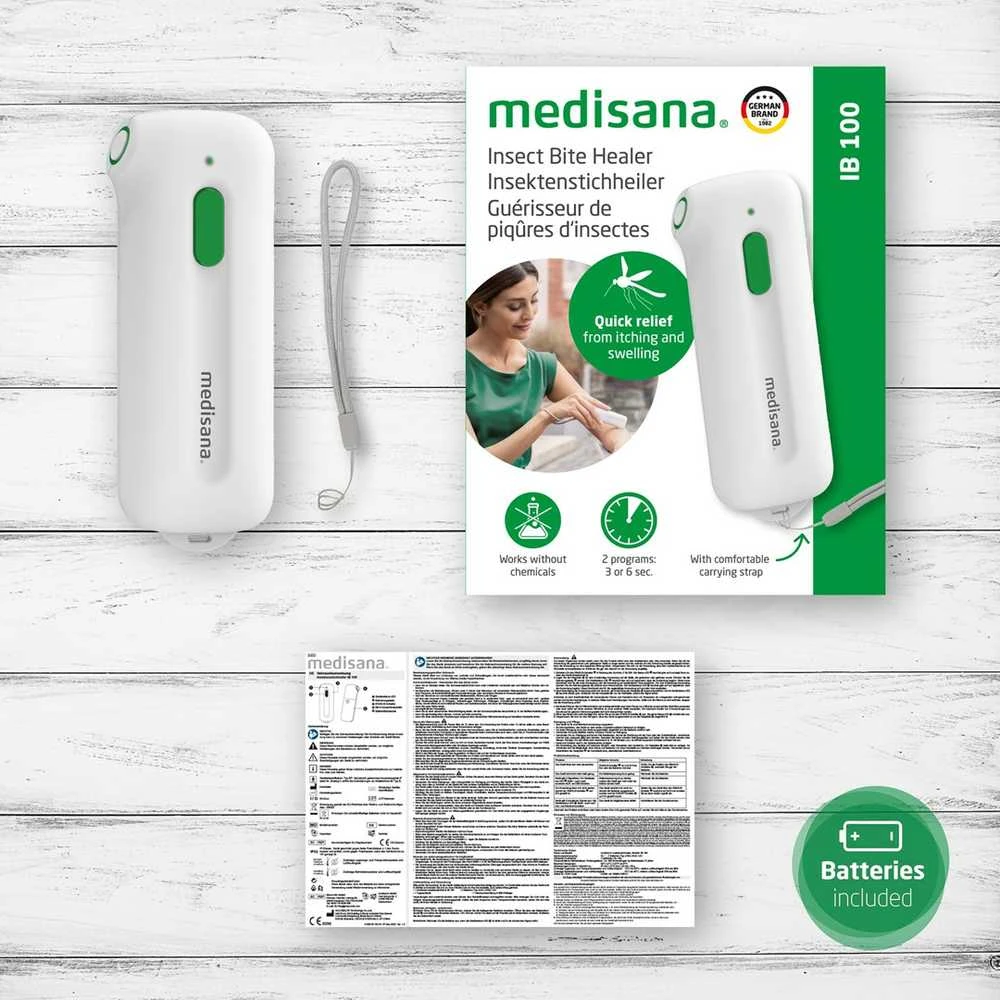 Medisana | Vabzdžių įkandimų gydytojas | IB 100 | Baltas