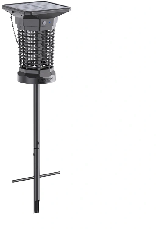 Vabzdžių naikinimo lempa - RainPoint BALDRTHERM BZ501FRF saulės energija veikianti vabzdžių naikinimo lempa, 3 000 V, 8 000 mAh, 12 val., USB-C, IPX4