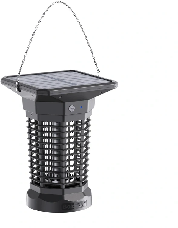 Vabzdžių naikinimo lempa - RainPoint BALDRTHERM BZ501FRF saulės energija veikianti vabzdžių naikinimo lempa, 3 000 V, 8 000 mAh, 12 val., USB-C, IPX4