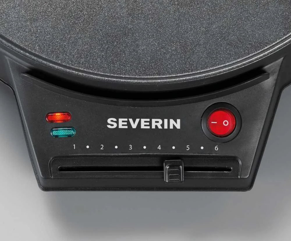 Blynelių keptuvė Severin CM 2198 Crepes Maker Juoda, 1000 W