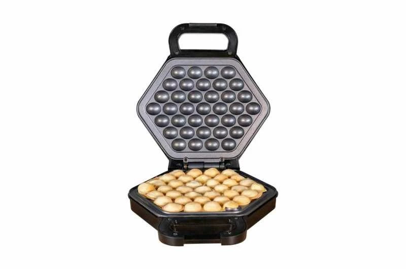 Vaflinė - Unold Bubble Vaflinė Bobby 700W Nelipni Teflonas Juoda