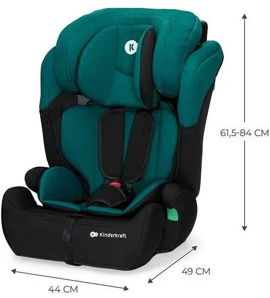Kinderkraft Comfort Up I-Size pilka